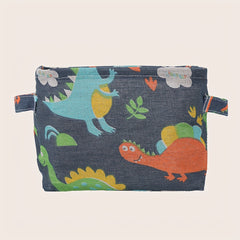 Mini Foldable Clothes Storage Bag Desktop Organizer with Animal Patterns