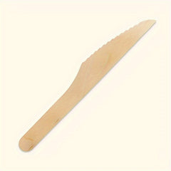 100pcs Disposable Fork Natural Biodegradable Birch Fork Disposable
