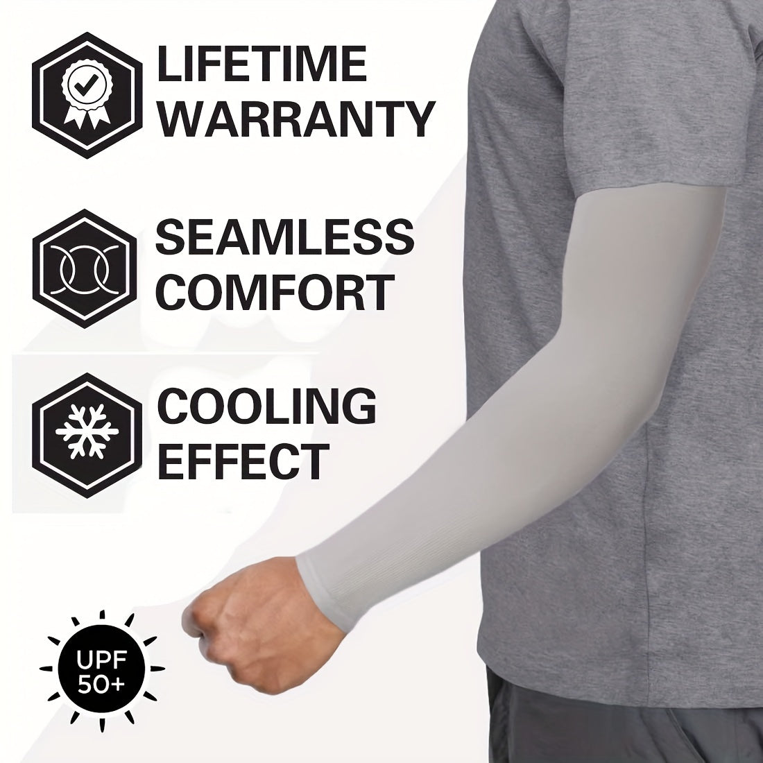 Breathable Arm Sleeves for Sun Protection