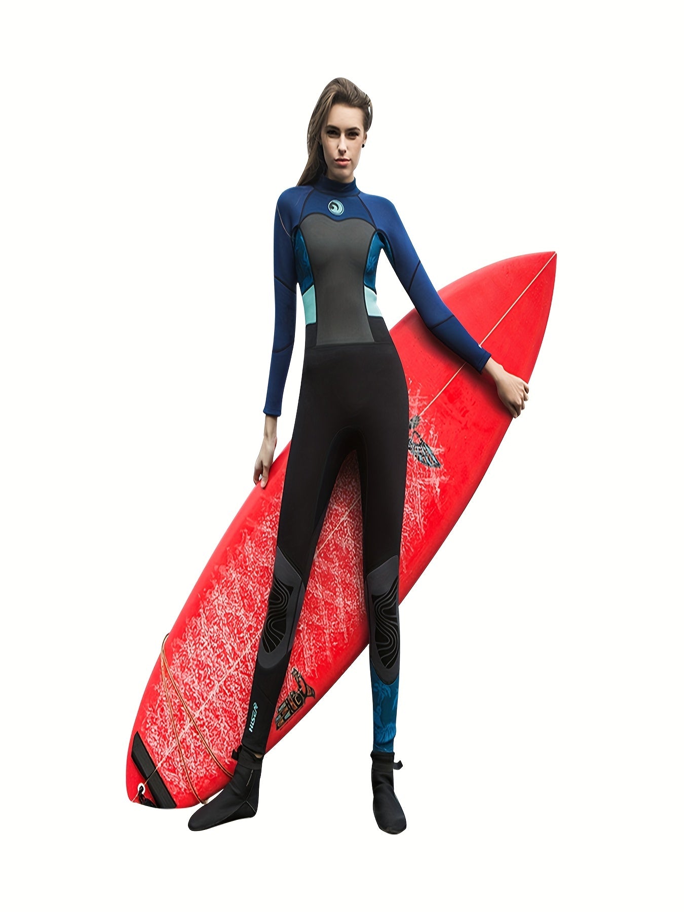 Women's High Stretch Diving Suit Long Sleeves Wetsuit
