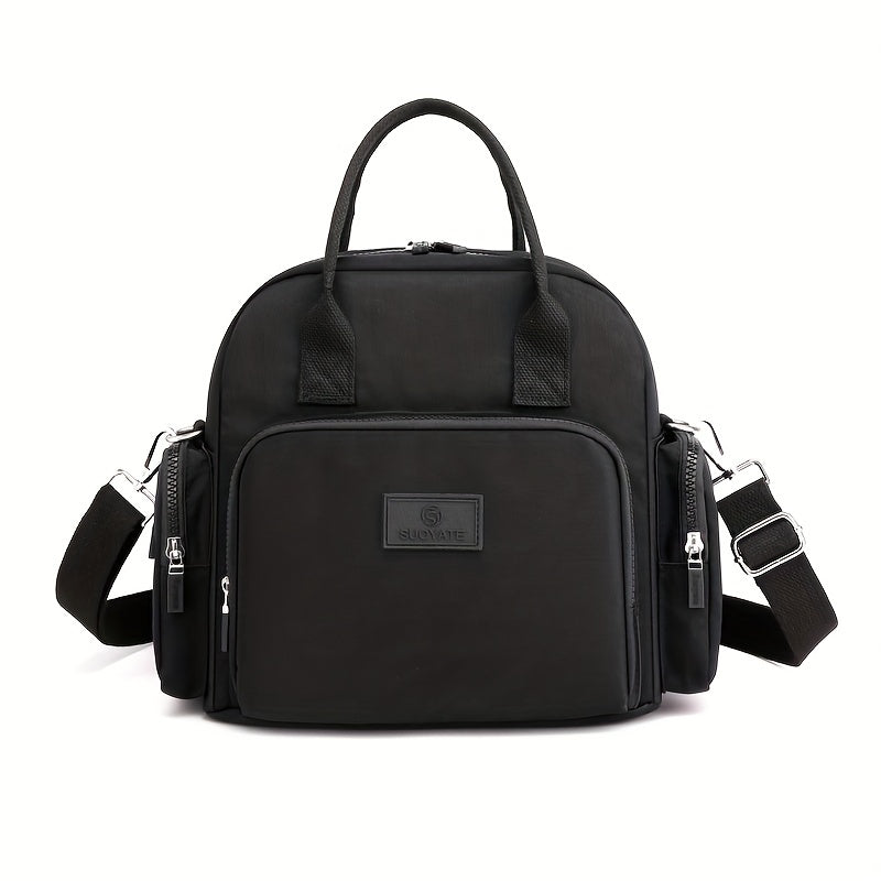 Casual Nylon Crossbody Bag Multifunctional Backpack