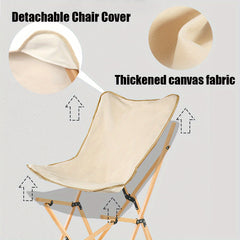 Outdoor Folding Chair Camping Chair Portable Picnic Chair Recliner Beach Chair