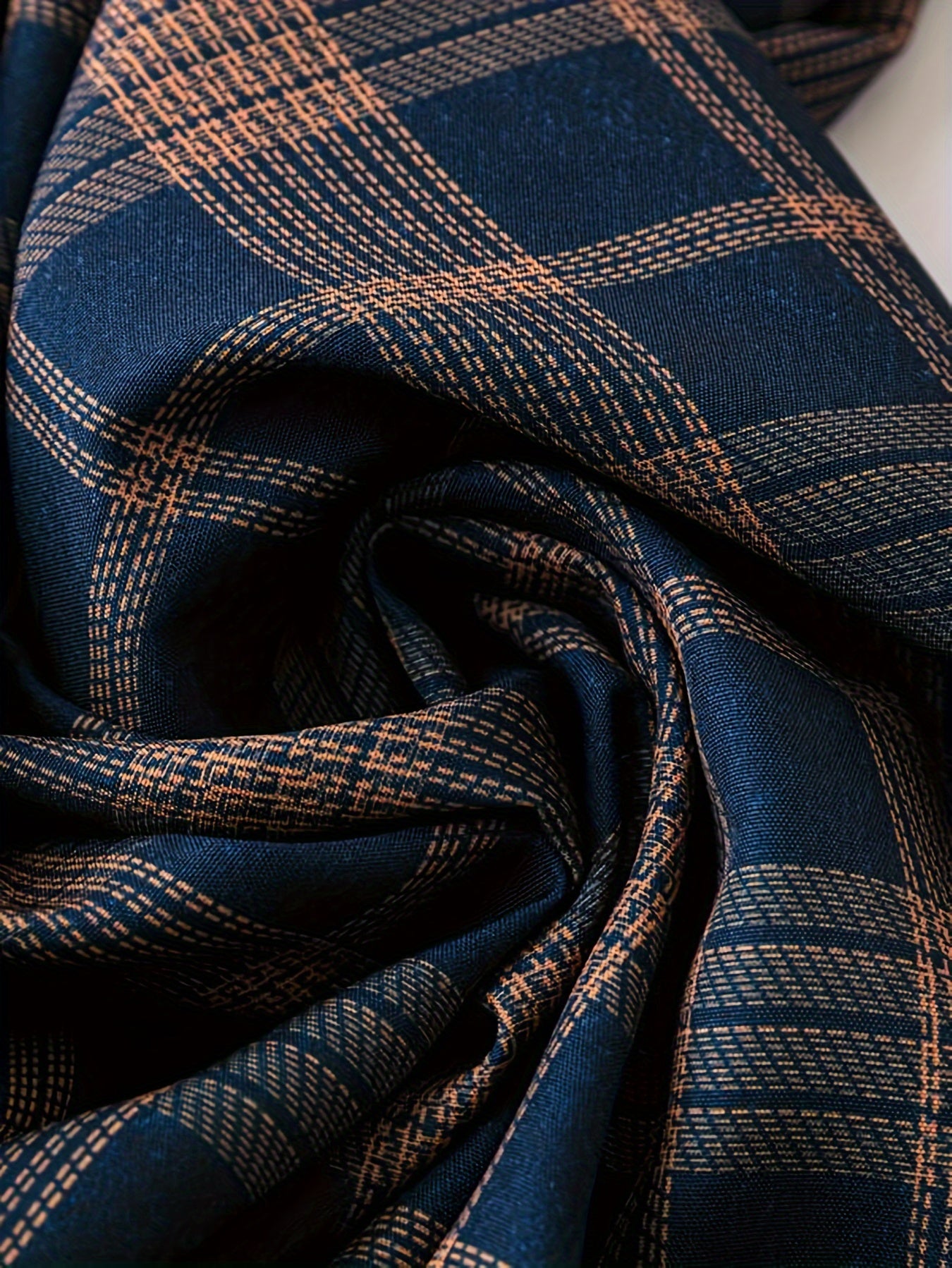 Women's Plus Plaid Wide Leg Stretch Pants