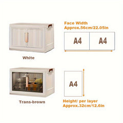 Plastic Storage Box for Household Cabinet - Snack Storage Box