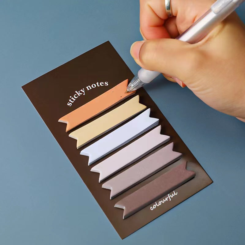 120pcs Morandi Gradient Stickey Notes Set