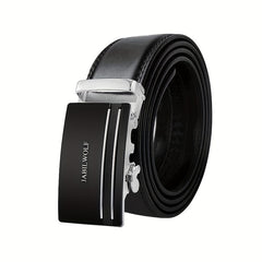 Men's Leather Automatic Buckle Business Belt