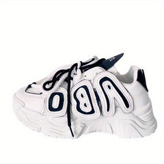 Women's Creative Skate Shoes Casual Mesh Breathable Running Shoes