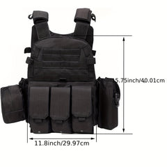 Outdoor Training Vest 600D Oxford Cloth Camouflage Multifunctional Combat