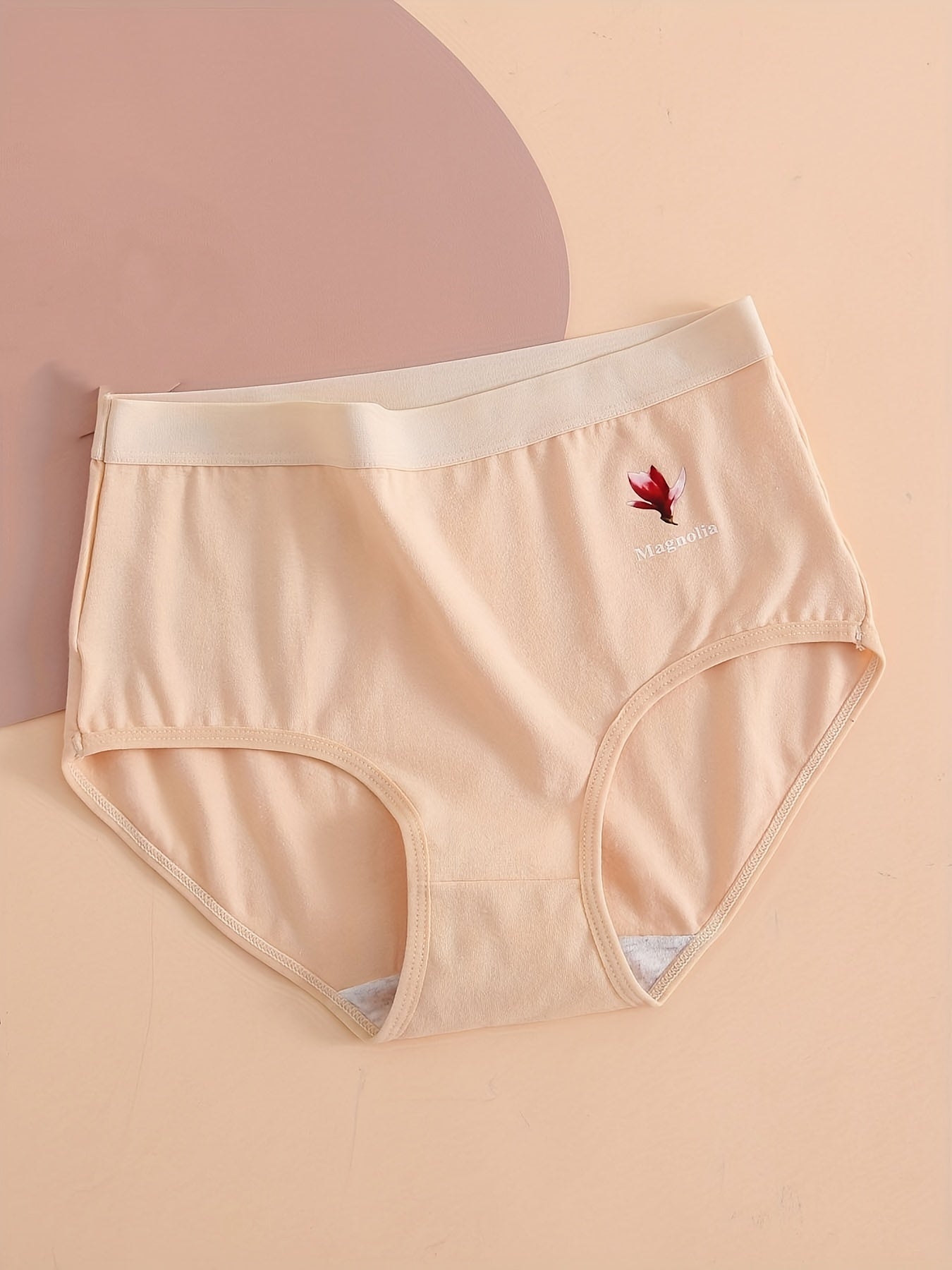 5pcs Cartoon Print Briefs Women's Lingerie & Underwear
