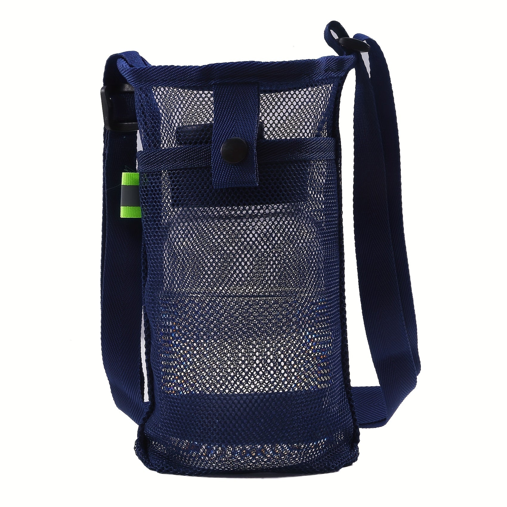 Mesh Bottle Carrier Bag Adjustable Shoulder Strap