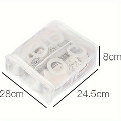 Zippered Shoe Washing Bag Portable Anti-deformation Bag