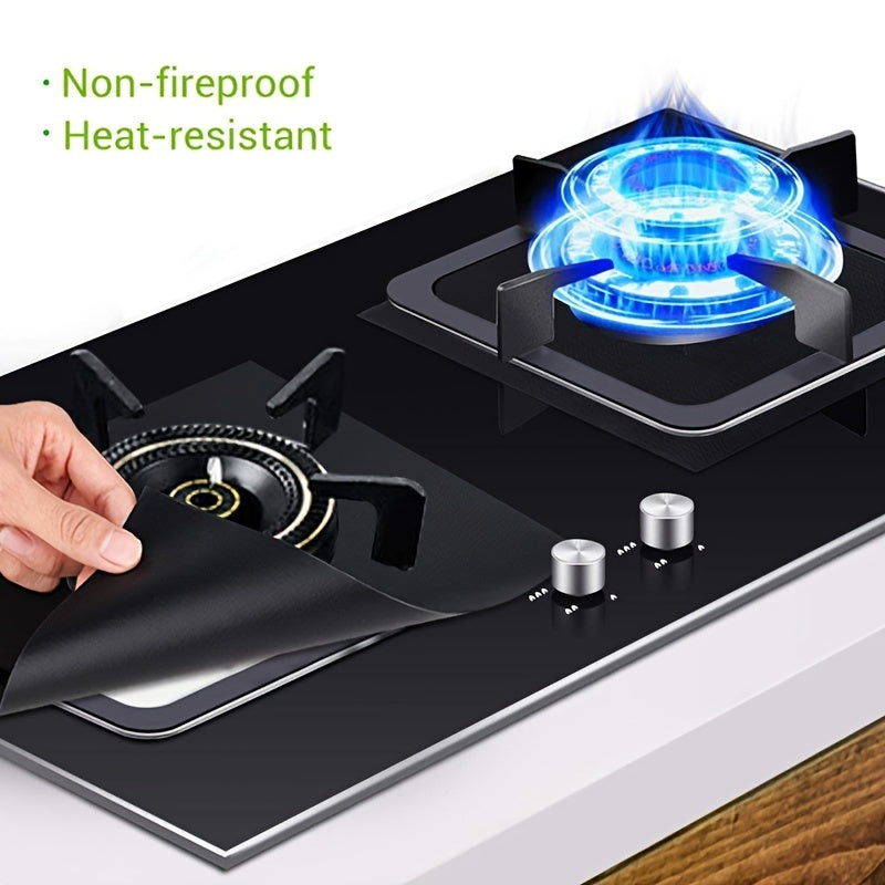 4pcs Stove Surface Protection Pad Stovetop Burner Cover