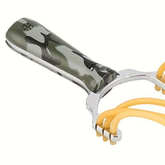 Camo Handle Slingshot for Outdoor Shooting Practice