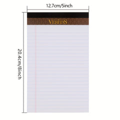 A5 Ruled Lined Writing Note Pad - 50 Sheets - School Office
