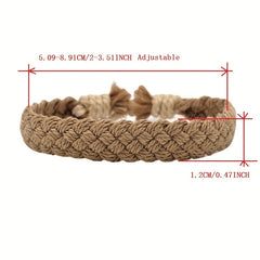 Cotton Thread Woven Bracelet Jewelry Ladies Bracelet Gift