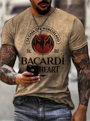 Men's Bat Graphic T shirt 3D Print Stretch Crew Neck Tee Top for Summer Outdoor
