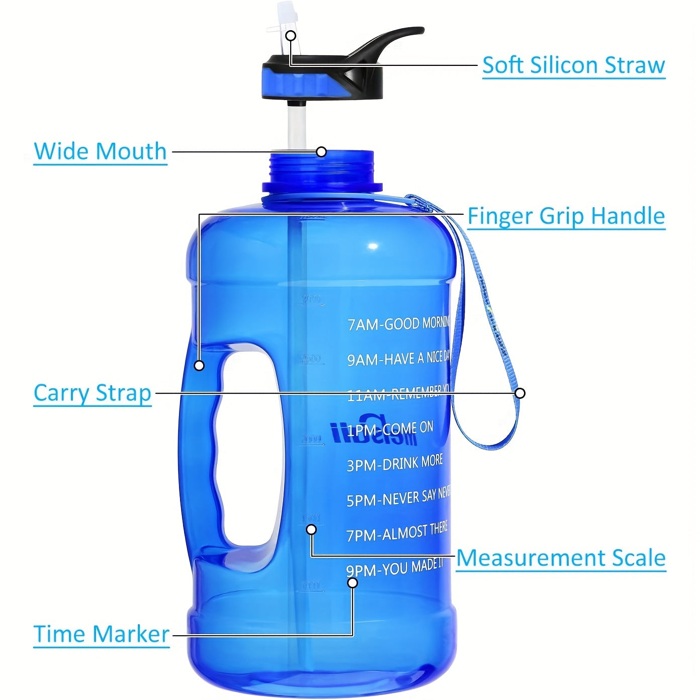 3.78L Water Bottle for Outdoor Sports