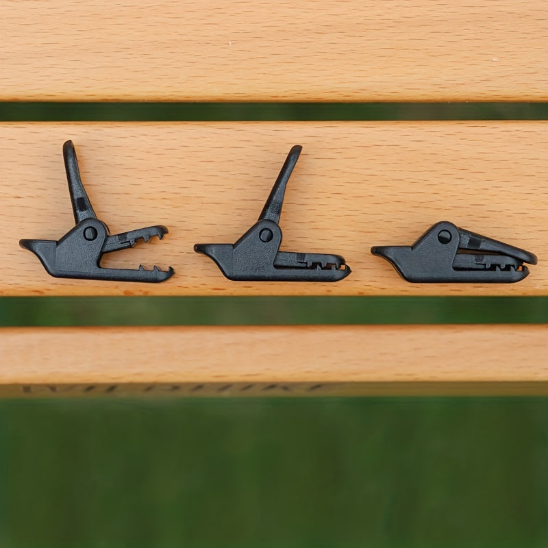 10pcs Tent Pull Point Crocodile Clips for Outdoor Camping