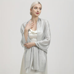Glam Tassel Shawl Sparkles in the Sun Party Wrap