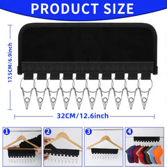 Hat Rack Baseball Cap Organizer Storage Clips For Closet