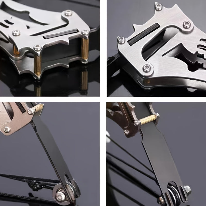 Stainless Steel Mini Bow Decompress Toy for Outdoor Activities