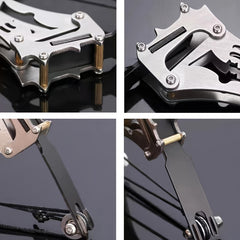 Stainless Steel Mini Bow Decompress Toy for Outdoor Activities