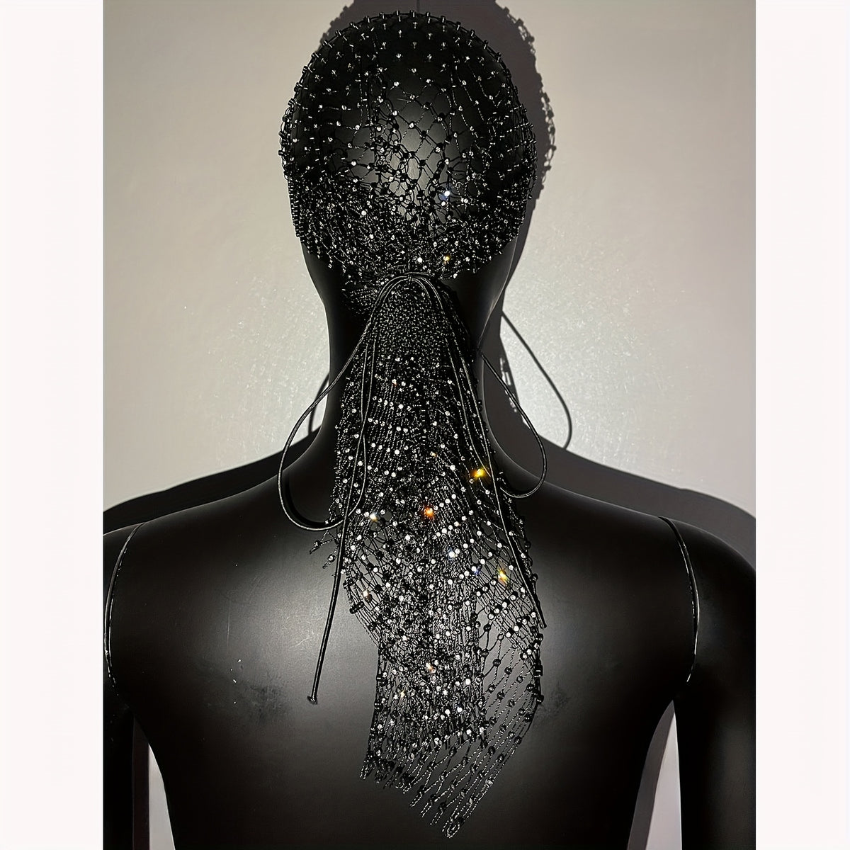Mesh Headscarf European Style Nightclub Music Party