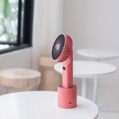Handheld Desktop Dual purpose Shaking Head Small Fan