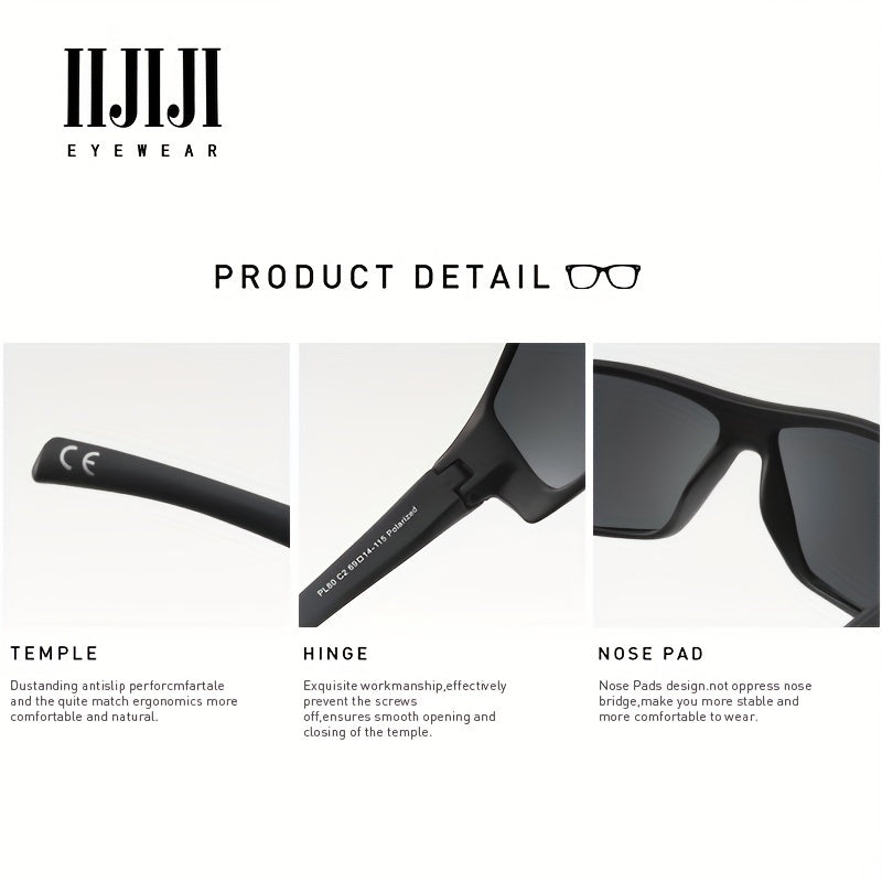 Polarized Sports Sunglasses For Men Running Cycling Fishing Golf