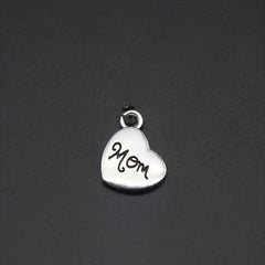 1pc DIY Retro Alloy Jewelry With Letter Pendant For Men