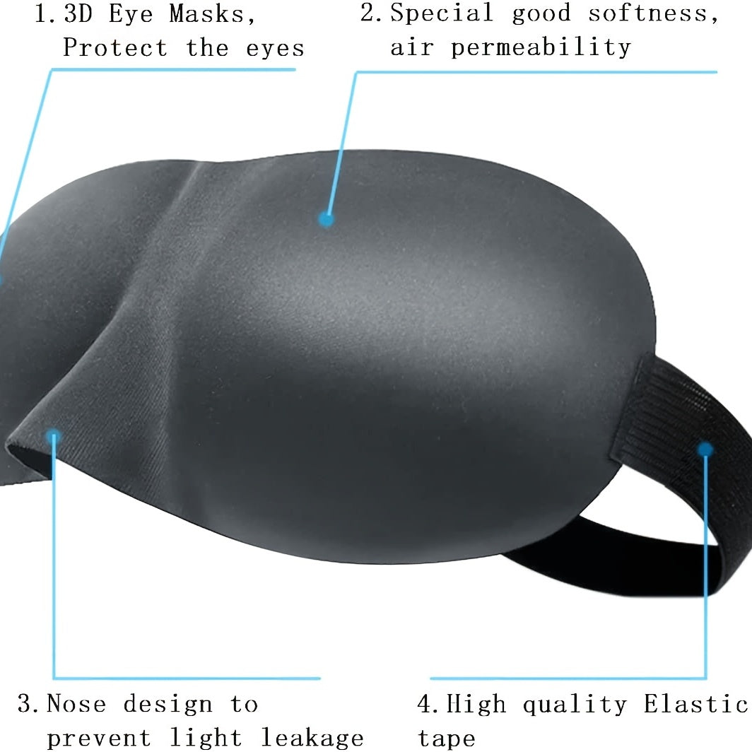 3D Sleep Mask For Women And Men Breathable Eye Cover For Sleeping