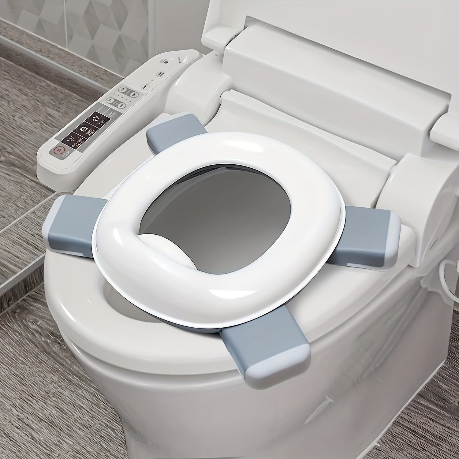 3-In-1 Toddler Toilet Training Seat with 20 Cleaning Bags