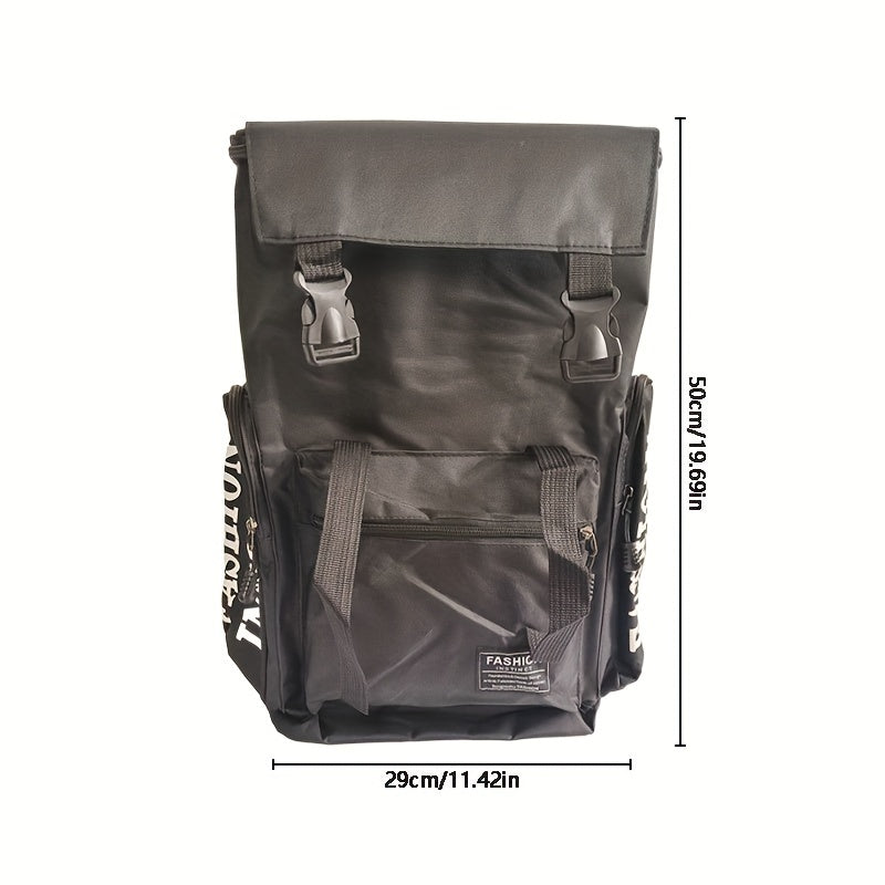 Large Capacity Double Shoulder Backpack for School Office