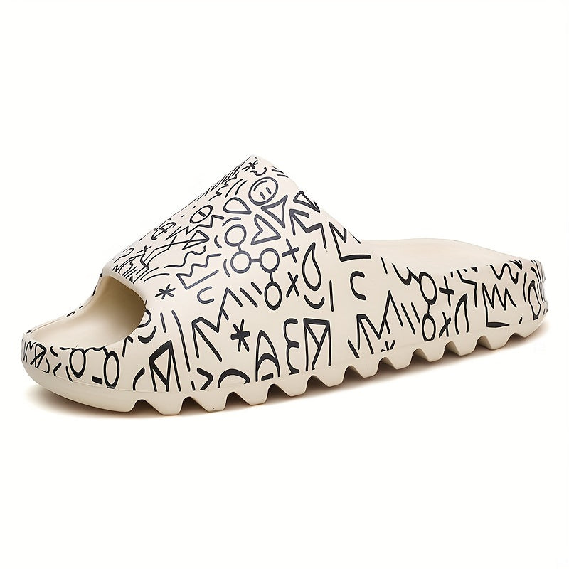 Unisex Cartoon Cloud Slides Pillow Slippers Non Slip Shoes For Indoor Outdoor
