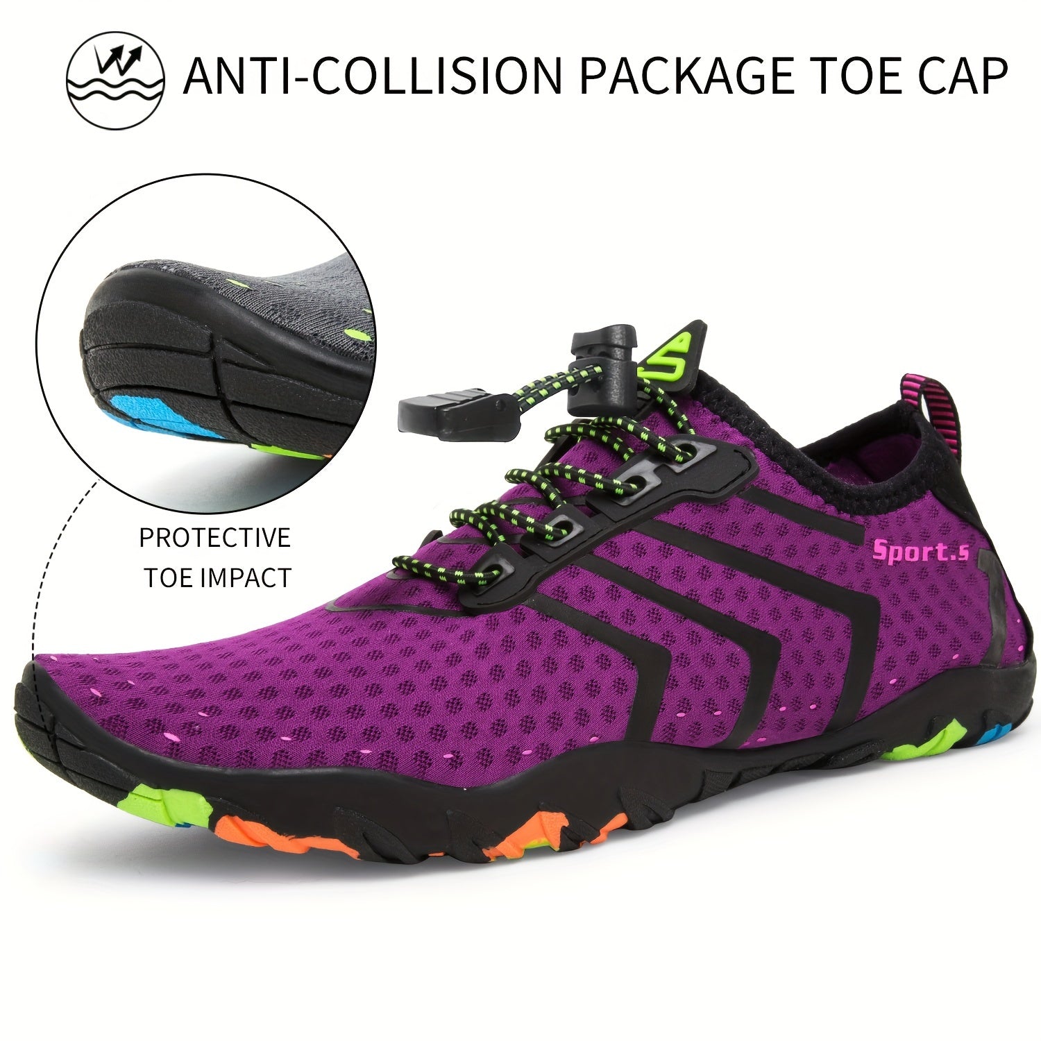 Waterproof Aqua Shoes Quick Drying for Surf Yoga Swim