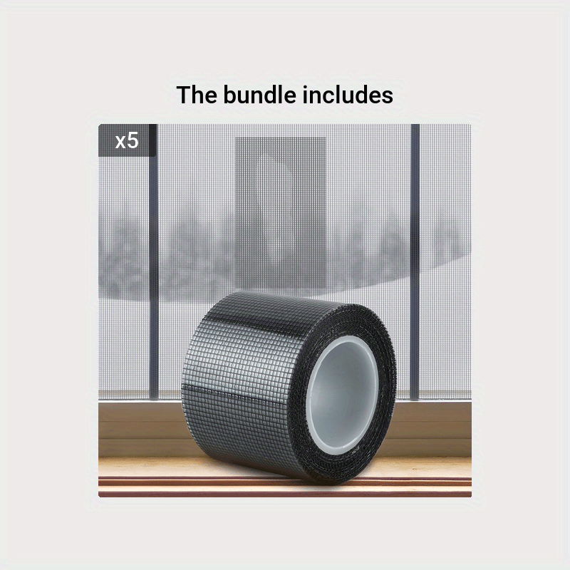 Self Adhesive Window Screen Net Repair Tape Anti Mosquito Door And Window