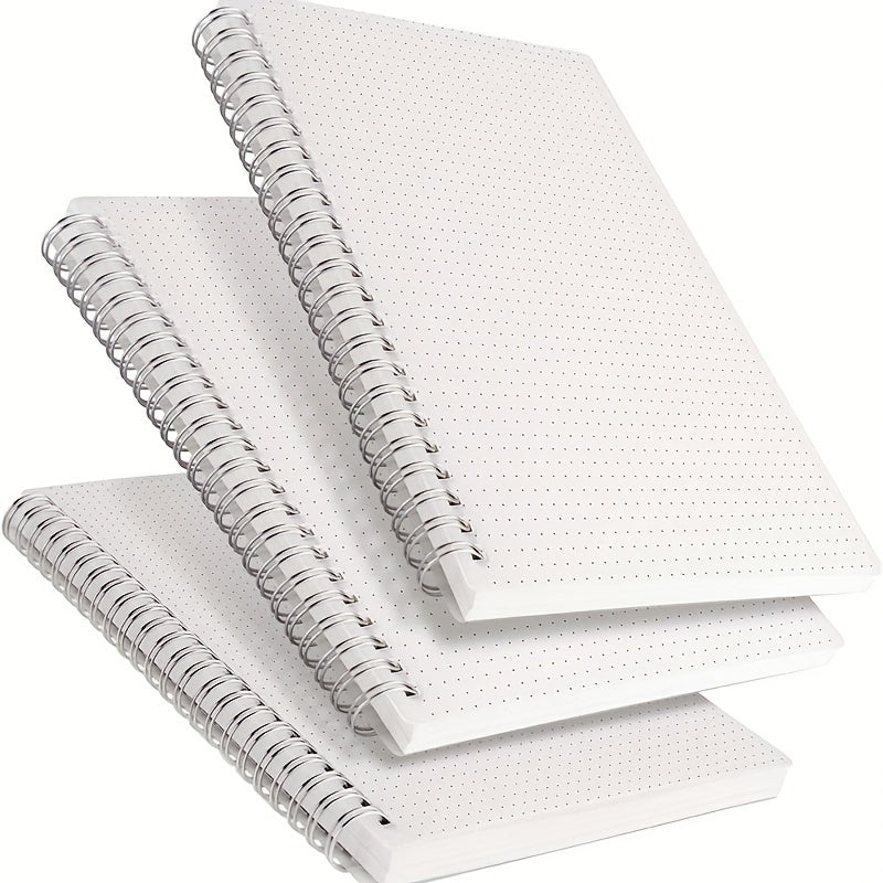 Dot Matrix Grid Notebook - Spiral Bound
