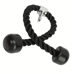 Double-headed Biceps Training Rope Pull Down Handle