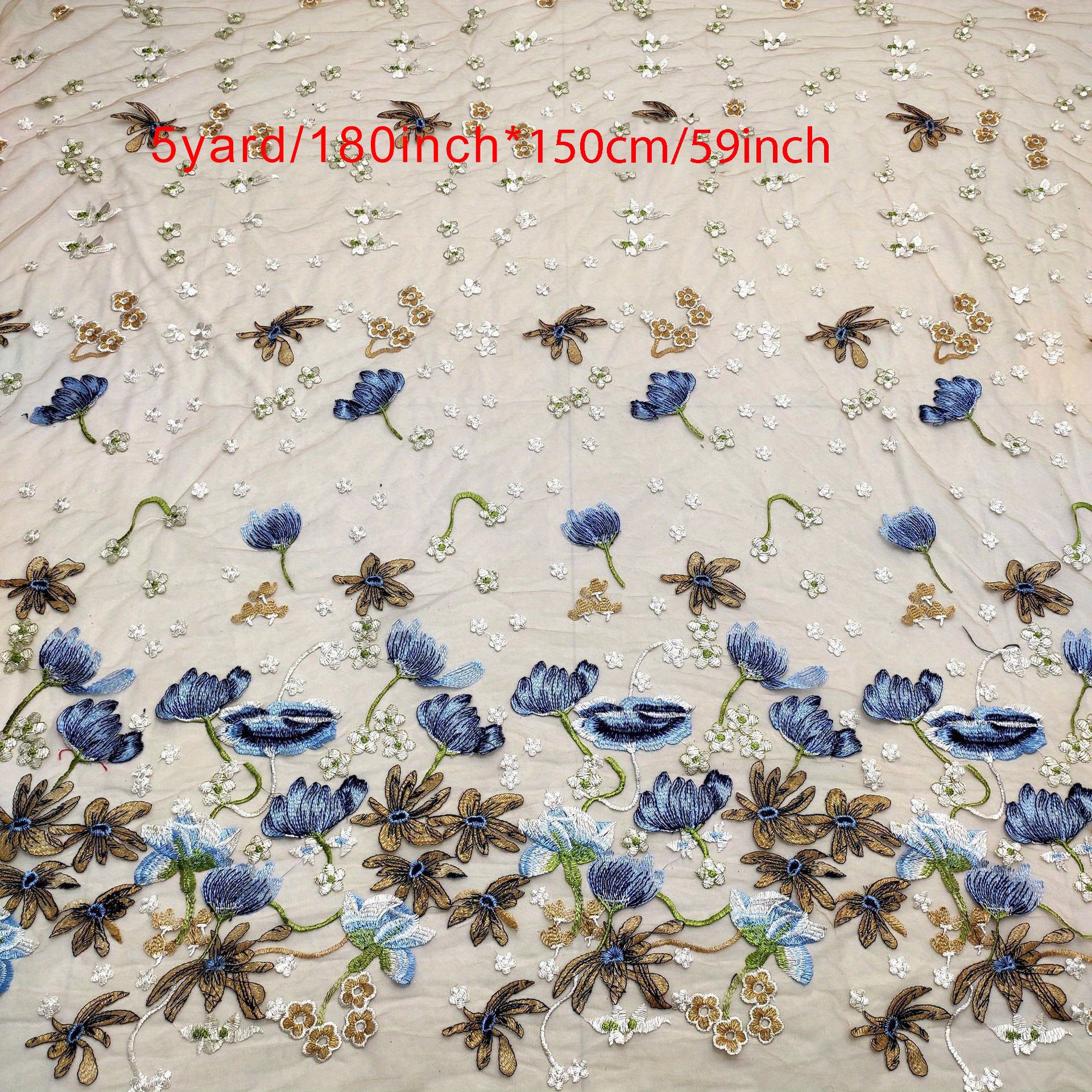 5 Yard Lace Fabric for DIY Wedding Dress Veil