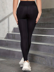 Women's Side Striped Yoga Leggings High Waist Activewear