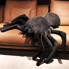 Giant Spider Plush Soft Stuffed Animal Vintage Holloween Realistic