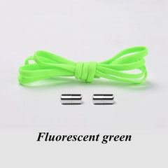 Elastic Laces Sneakers Round Shoelaces Without Ties Quick Shoelace