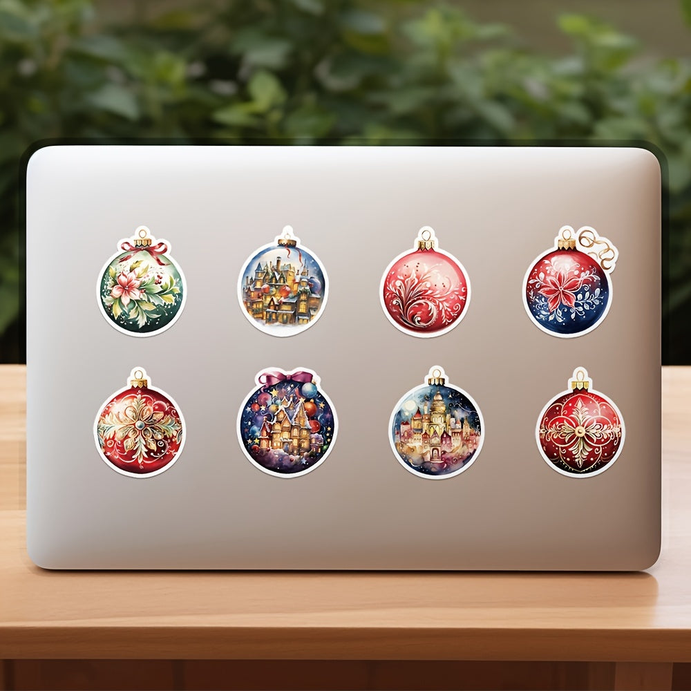 YIIMANNER 50 Pack Cartoon Christmas Graffiti Stickers Vinyl