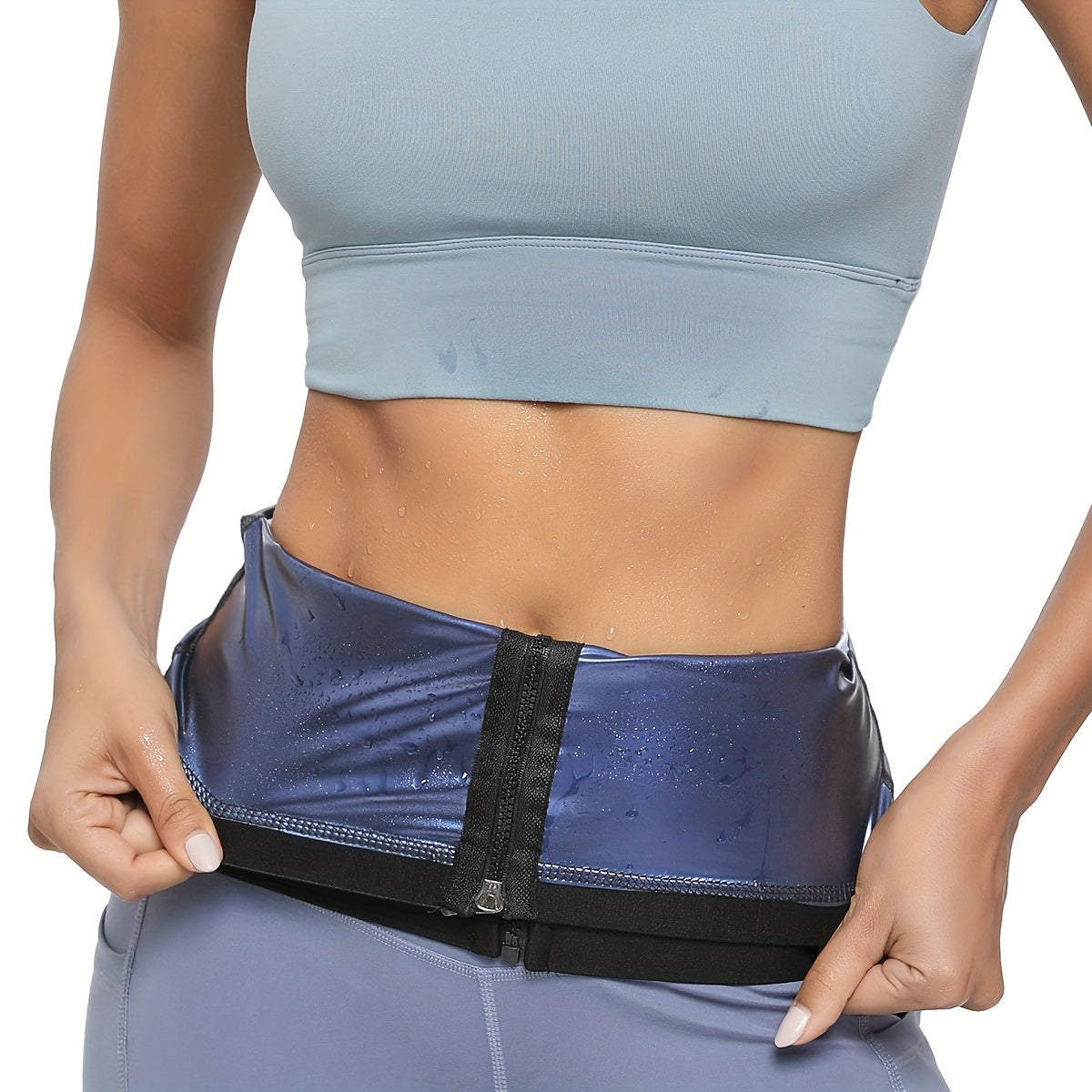 Sauna Sweat Waist Trimmer Body Shaper Waist Trainer Tummy Control