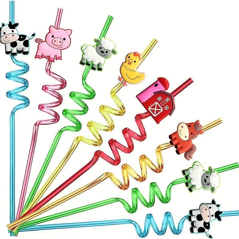 Ocean Shark Birthday Drinking Straw