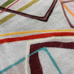 Nordic Rug Light Style Geometric Minimalist Floor Mat