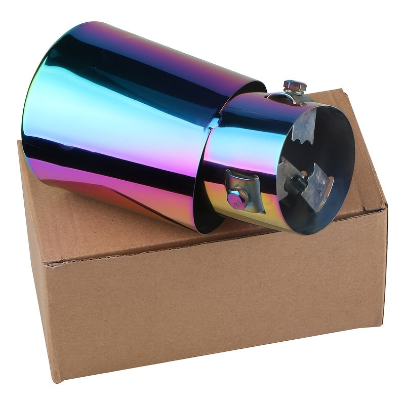 Colorful Car Exhaust Muffler Tail Pipe Stainless Steel Tail Throat