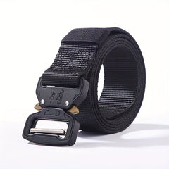 Men's Nylon Leather Canvas Pants Belt Extended Leather Belt