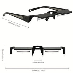 Lazy Prism Glasses for Lying in Bed - Watch TV & Smartphone at 90&deg; Angle