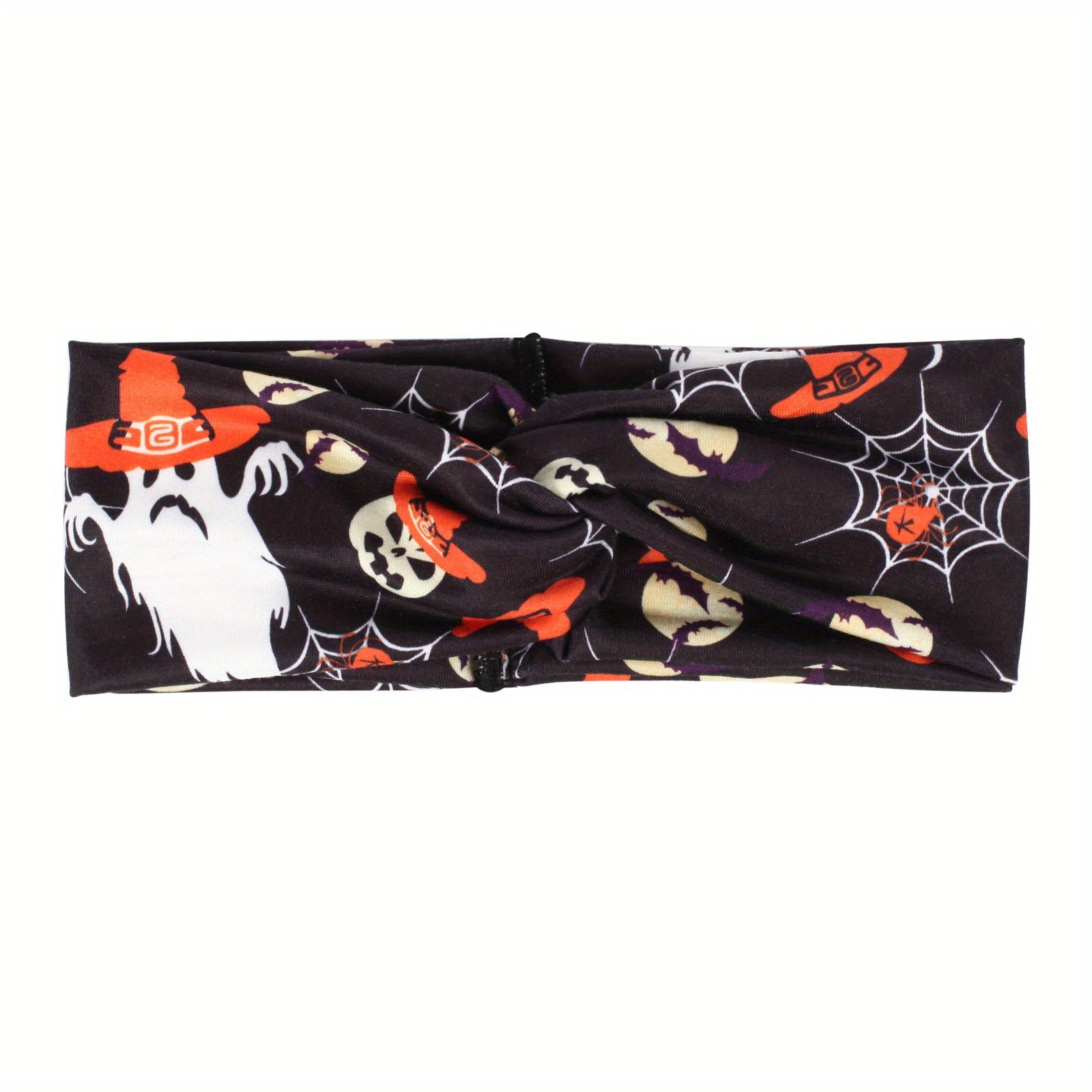 Pumpkin Ghost Pattern Headband Halloween Hairband